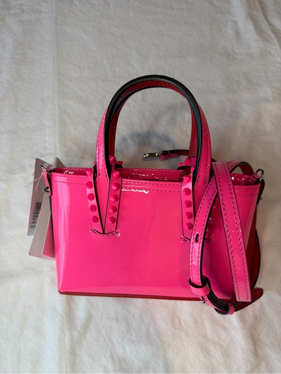 Christian Louboutin Handbags - Christian Louboutin Nano Cabata Patent Tote